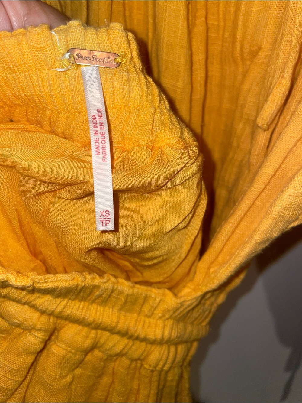 New! Free People FREE-EST Ibiza Sun Open Back Cotton Gauze Maxi Dress 🌻 XS - Picture 9 of 10
